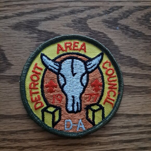 Detroit Area Council D A 1977 Boy Scouts Patch - Picture 1 of 2
